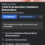 [WA] 1000 Free Burrito's @ Zambrero, Bassendean