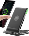 INIU Wireless Charger, 15W Fast Charging Station $20.24 + Delivery ($0 with Prime/ $39 Spend) @ INIU AU via Amazon AU