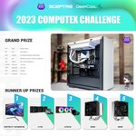 Win a White Gaming Rig or 1 of 5 Runner Up Prizes from Deepcool
