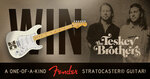 Win The Teskey Brothers Fender Guitar and Tickets to Their The Winding Way Tour (Worth $2,748) from Frontier Touring
