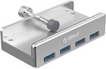 ORICO USB3.0 Alloy 4 Port Hub $23.09 + Delivery ($0 with Prime/ $39 Spend) @ ORICO G.O.A.T AU Official Store Amazon AU