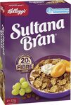 Kellogg's Sultana Bran Breakfast Cereal 420g $3.15 Subscribe and Save + Delivery ($0 with Prime/ $39 Spend) @ Amazon AU