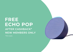 100% Cashback on $29 Amazon Echo Pop Smart Speaker @ TopCashBack AU (New Members)