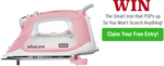 Win A Pink Oliso Smart Iron from Sew Much Easier