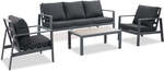 Florence 5 Seater Charcoal Aluminium Sofa Lounge Set $1169.99 (Was $1579.99) + Delivery ($0 C&C NSW) @ Moda Living