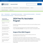 Free Flu Vaccinations for QLD Residents at Most Qld Pharmacies