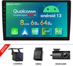 EONON 10.1" Touch Screen 2 DIN GPS Head Unit, Android 13 CAM+OBD+DVR $351.99 Shipped @ EONON via eBay