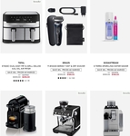 15% off Appliances + $10 Delivery ($0 C&C/ in-Store/ $100 Order/ DJ Cardholder) @ David Jones