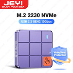 JEYI i9 M.2 2230 NVMe USB 3.2 Gen 2 10Gbps USB-C SSD Enclosure US$11.27 (~A$16.41) Delivered @ JEYI Official Store AliExpress