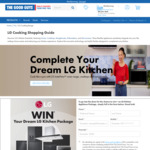 Win an LG Kitchen Appliance Package Valued at $13,974 from The Good Guys