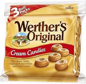 Werther's Original Cream Candies Multipack (3x 50g Rolls) $2.80 ($2.52 S&S) + Delivery ($0 with Prime/ $59 Spend) @ Amazon AU