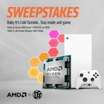 Win 1 of 3 Prize Packs (Ryzen 7 9800X3D/Xbox Series X/GOVEE Hexagon Panel Light Kit) from AMD/Linus Tech Tips