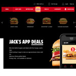 Free cheeseburger using Hungry Jacks App