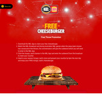 [NSW] Free Hungry Jack's Cheeseburger @ NBL