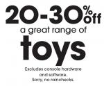 20 - 30% Off Toys @ Target (on now!)