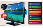 Bauhn 24" (60cm) Full HD LED TV with Built-in DVD & PVR  $189 @ Aldi 12th Jan