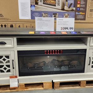 Bayside Furnishings TV Console with Electric Fireplace $1099.99 in-Store @ Costco (Membership Required)