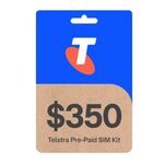 Telstra $350 12-Month Prepaid SIM Starter Kit $285 Delivered (Activate by 7 July for 310GB Data) @ AudiTech