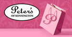 Receive 10% Back as eGift Card with Minimum $50 Online Purchase (Excl. Gift Card Payments) @ Peter's of Kensington