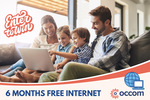 Win 6 Months of Free Broadband / Internet from Occom via Mumcentral