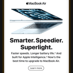 [Perks] $300 off any Apple M4 MacBook Air (e.g. 13” 256GB SSD & 16GB RAM $1297) + Delivery ($0 C&C/ in-Store) @ JB Hi-Fi