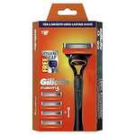 [Prime] Gillette Starter Kit Fusion Manual Razor with 4 Blade Heads $17 ($15.30 S&S) Delivered @ Amazon AU