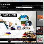 Topman 20% off with This Code