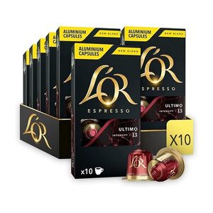 L'OR Espresso Ultimo Intensity 13 - 100 Capsules $42 ($37.80 Sub & Save) + Delivery ($0 with Prime/ $59 Spend) @ Amazon AU