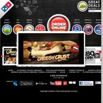 Domino's 3 Large Traditional Pizzas+Garlic Bread+1.25l Drink Delivered for $25 (+ Smaller Deals)