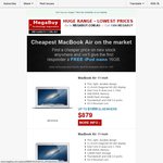 CHEAPEST MacBook Air 11inch on The Market from $879 @Megabuy
