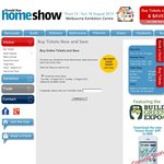 $10 Tickets Only - Herald Sun Home Show Melbourne 15 - 18 Aug 2013