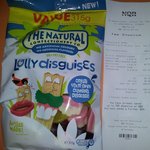 Natural Confectionery Lolly Disguises 315g $0.66 (21c/100g) @ NQR (Vic)
