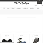 10% off Sitewide @ The Tie Boutique