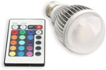 56% off 9W 16 Colors LED Light Bulb RGB Change Lamp with Remote Control USD $6.96, Free Shipping