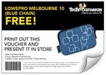Free Lowepro Melbourne 10 Camera Bag, for Club Ted Members, Plus $10 off purchases over $20