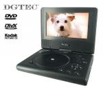 DGTec 7" Portable DVD Player with Rotational Swivel Screen (plays Divx)   $108.95