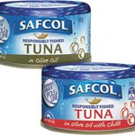 Safcol Responsibly Fished Pole & Line Tuna 95g Varieties 5 for $5 (Save $4.45) @ Woolworths 5/3