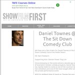 Free Show: Daniel Townes @ The Sit Down Comedy Club [Brisbane]