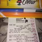$0.50 BIC 4 Colour Pen @ Coles Sanctuary Lakes
