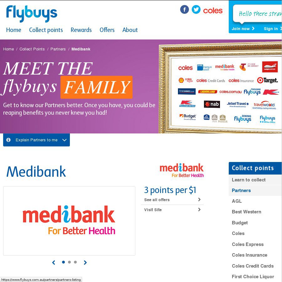 Up to 50 000 Free FlyBuys Points When Joining MediBank Private