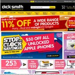 11% off @ Dick Smith Online. Ends Tonight