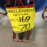 Wheelbarrow 100L Westmix Was $169 Now $70 Bunnings (Seven Hills NSW) Possibly Nationwide