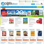 Readers Digest Direct $25 OFF Voucher When You Spend $50 or More