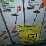 Ozito Garden Tool Set (3 Piece Set) Hedge Trimmer + Line Trimmer + Blower @ Bunnings for $179