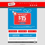 Red Balloon Spend $99 and Receive $15 Gift Certificate