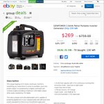 GENPOWER 1.6kva Petrol Portable Inverter Generator $269 Delivered eBay Group Deals - AGR Machinery
