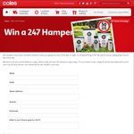 Win 1 of 50 Hampers from Coles (Worth $77.90ea)