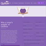Win a Year's Supply of Quilton 3 Ply Toilet Tissue of Your Choice