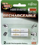 Fujitsu AAA Rechargeable Battery 2pk $5.05 + Delivery or C&C @ Dick Smith