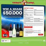Win 1 of 5x $10,000 - Spend $30 at Thirsty Camel